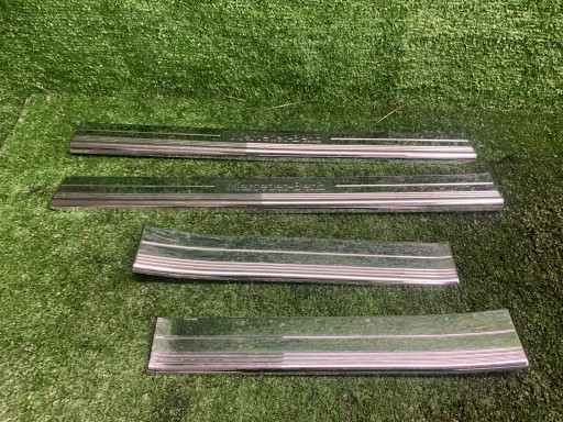 mouldings caps threshold CHROM front rear part KOMPLET MERCEDES CLS W219 W211 LIFT