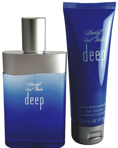 Davidoff COOL WATER DEEP 50 ml + GEL 75 ml *SADA