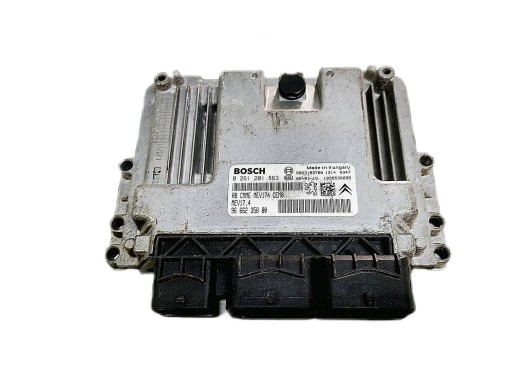 Компьютерный контроллер двигателя peugeot 9666235880 европа