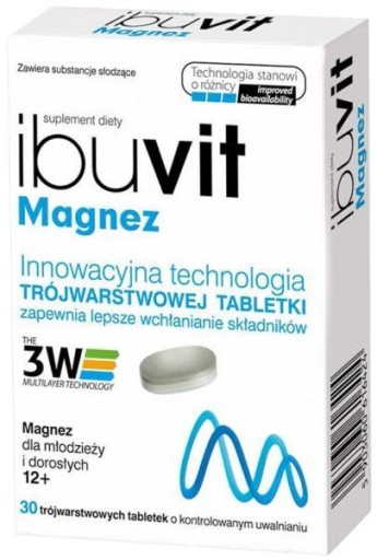 Ibuvit Magnez x 30 tabletek