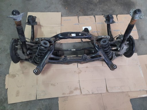 5n0505235ah 26g7598A - Audi q3 8u 2.0tfsi задняя подвеска с балкой quattro