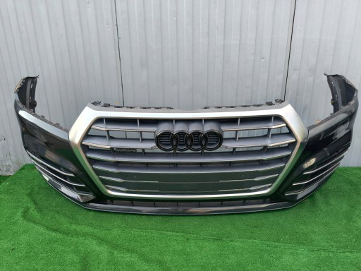 Audi q5 80a передній бампер kpl сірий lx7l 6 pdc s line