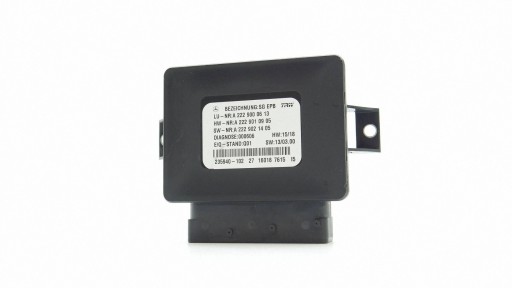 module control unit electric brake MERCEDES S W217 W222 V222 A2229000613