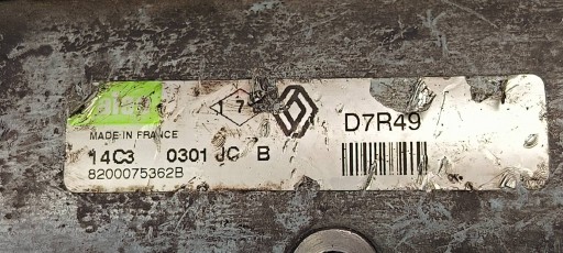 starter 8200075362B RENAULT MEGANE II