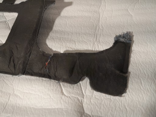 BMW X7 G07 soundproofing boot right 7438994