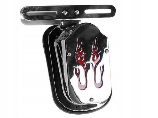 LA-275 - ЗАДНІЙ ЛІХТАР ЗАДНІЙ МЕТАЛЕВИЙ КРОНШТЕЙН ХРОМ