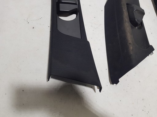 covers SLUPKOW side pillars of the roof MERCEDES W212 black, AMG