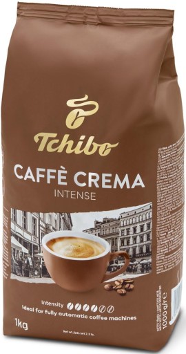 Zrnková káva Tchibo Caffe Crema Intense 1kg