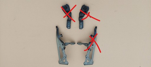 Support plaque Console Aile Gauche Avant BMW X1 F48 7329447