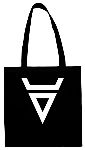 Slovanské symboly Weles nákupná taška čierny darček Slovania