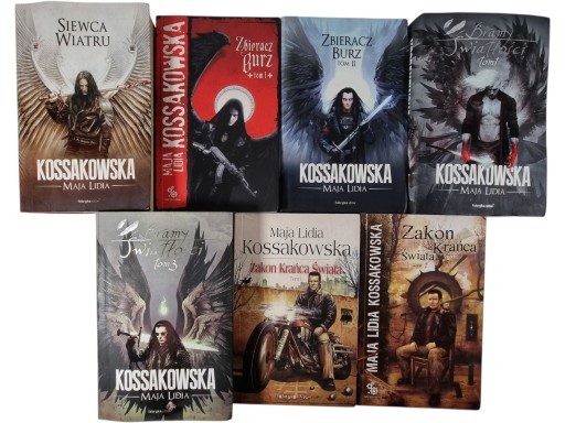 Zdjęcie egzemplarza: Zakon Krańca Świata + Zastępy Anielskie / zestaw 7 książek / Kossakowska