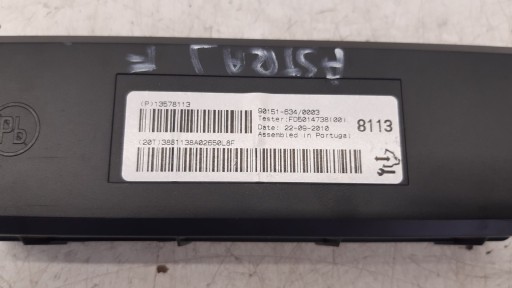 module of the air conditioning PIN Opel Astra J kombi 1,4T
