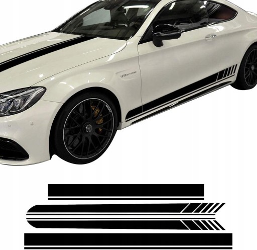 КОМПЛЕКТ ФОЛЬГИ ШПОН AMG EDITION 1 MERCEDES C63S