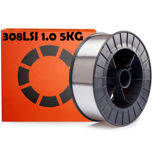 НЕРЖАВЕЮЩАЯ ПРОВОЛОКА 1,0/5 КГ 308LSI MIG MIGOMAT ХОРОШЕГО КАЧЕСТВА