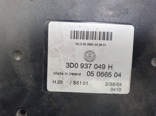 module 3D0937049H AUDI