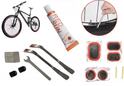 ВЕЛОСИПЕДНИЙ РЕМКОМПЛЕКТ, КОЛЕСО, КЛЮЧІ