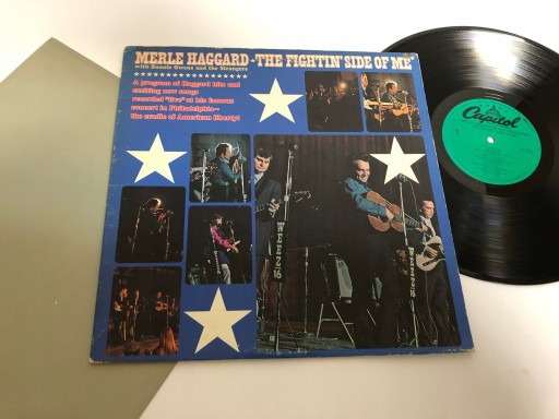 Merle Haggard Owen Strangers The Fightin' Side Of Me -LP 3789 ...