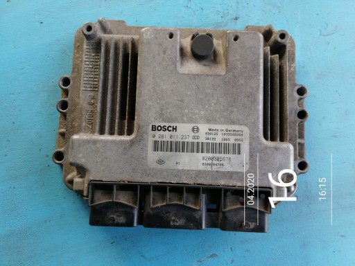 Компьютер контроллера двигателя primera p12 dci 0281011237 8200305678