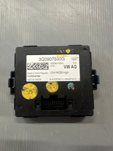 3Q0907530G 3Q0 - !модуль контроллера шлюза vw passat b8 3q0907530g!