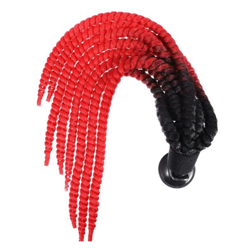 Мотоцикл шолом коси жінка коси перуку д