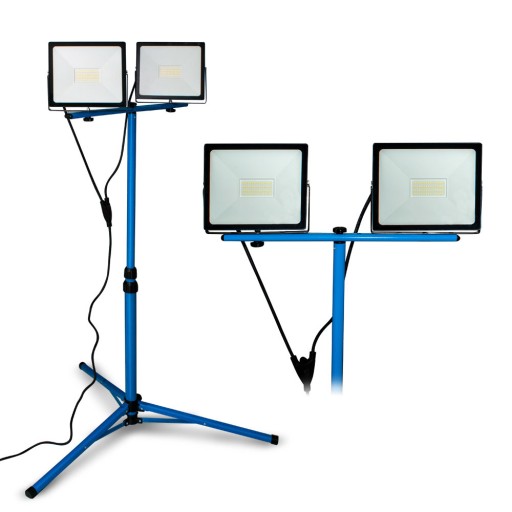 Світлодіодний прожектор галогенний будівельний штатив