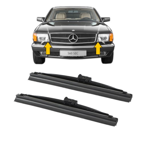 A1268201145 - Щетки Стеклоочистителя Фар Mercedes C126