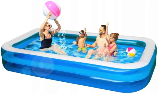Прямокутний надувний басейн LIBERO 180х130 див