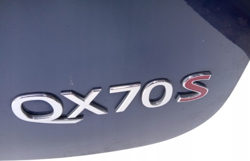 ET-KY-II-QX-70 - ЭМБЛЕМА QX70S INFINITI QX70 FX30 FX35 FX37 FX50