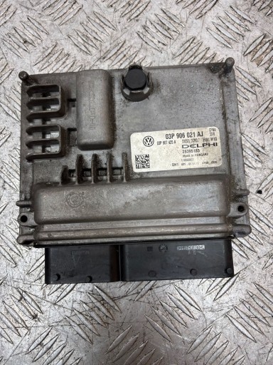 Контролер двигуна комп'ютер vw polo 6r 1.2 tdi 03p906021aj