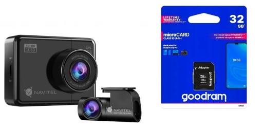 Navitel R9 DUAL Автомагнітола + камера заднього виду GPS Wi-Fi + 32GB