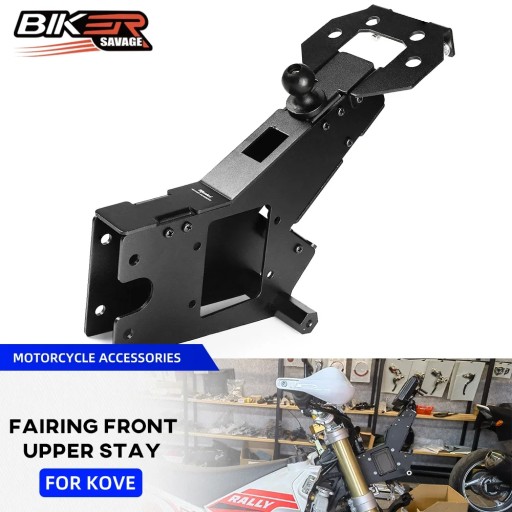 8720029163365 - Для аксесуарів для мотоциклів KOVE 450 Rally 2023-2024 Кронштейн передньої фари