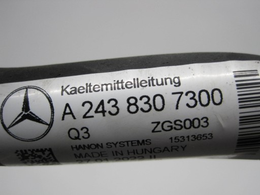 vedení klimatizaci Mercedes-Benz EQA EQB 2021r