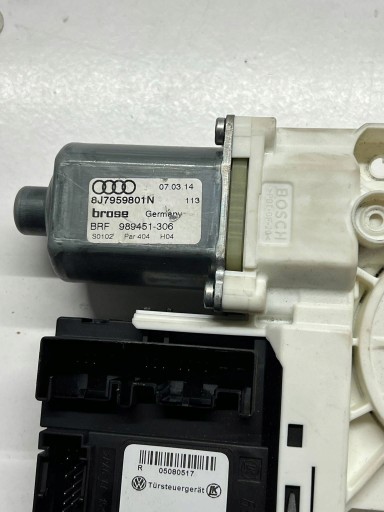 YQP2673_17926693410 - 8j7 959 801 n моторчик вікон дверей audi tt tts mk2 2014 задній лівий