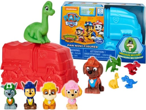 PAW PATROL DINO RESCUE - 2 ФІГУРКИ СЮРПРИЗ