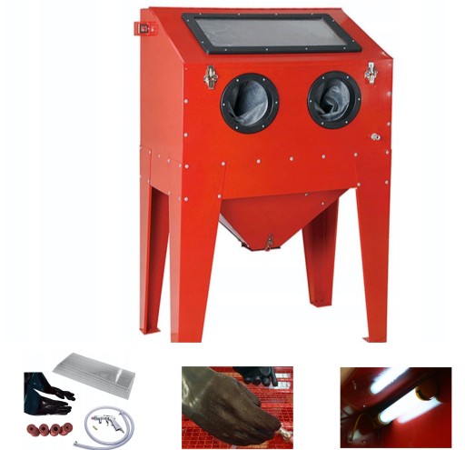 ПІСКОСТРУМИННА МАШИНА 220Л ПОВНИЙ КОМПЛЕКТ ТВЕРДА ГОРА