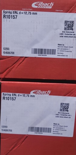 2x передние рессоры eibach r10157 vw passat b6 2.0