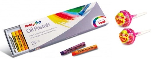 Пастельні олівці Pentel 25 шт.