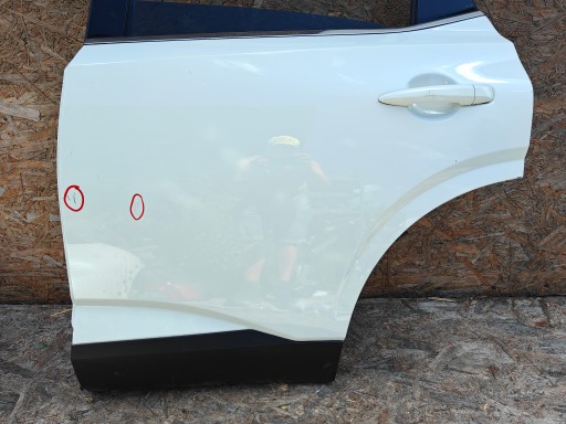 door complete left rear. left rear part NISSAN QASHQAI J12
