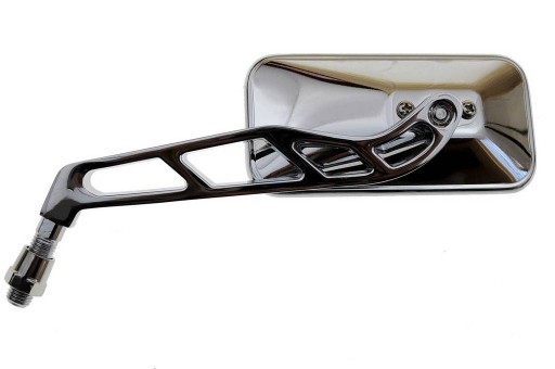 MP614-HONDA - ДЗЕРКАЛА ХРОМОВАНЕ ПРЯМОКУТНЕ МЕТАЛЕВЕ ДЗЕРКАЛО
