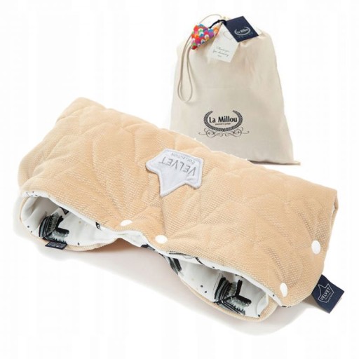 Муфта для коляски латте LA MILLOU Boho Royal Arrows