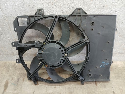 ventilátor chladiča Obal PEUGEOT 208 CITROEN C3 9801559180