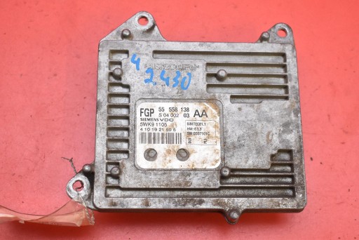 control unit computer of the engine 55558138AA OPEL VECTRA C 2.2 DIRECT 155 KM 02-05