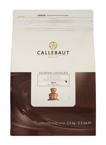 Barry Callebaut čokoláda na pitie fontána fondue mliečna 38% | 2.5kg