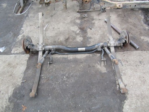 2K5500051, 2K5500051 - Vw caddy 3 2k sa задняя балка подвески + пружины