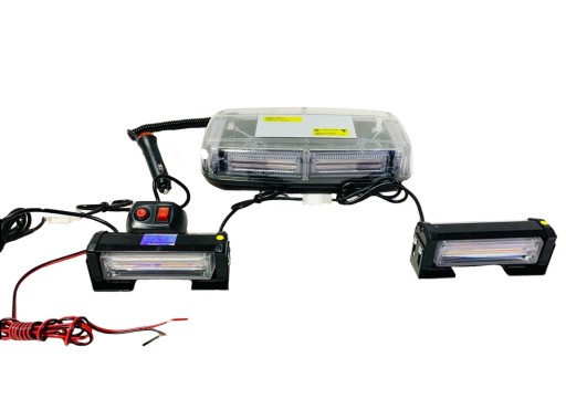 Ufo+2x8w - СИГНАЛЬНА ЛАМПА ПРОМІНЬ ПІВЕНЬ СВІТЛОДІОДНИЙ ЕВАКУАТОР 12-24V