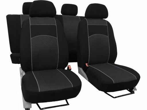 ТОЛСТЫЕ МЕРНЫЕ КРЫШКИ ДЛЯ TOYOTA HILUX 8 SEAT