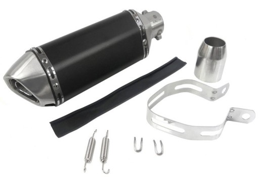 10185 - ГЛУШИТЕЛЬ НАКОНЕЧНИК ВЫХЛОПНОЙ AKRAPOVIC РЕПЛИКА СРЕДНИЙ