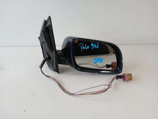 VW POLO 9N mirror right 5 PIN green