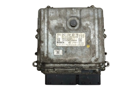 computer control unit of the engine MERCEDES ML W164 3.0 CDI A6421509378 0281013756