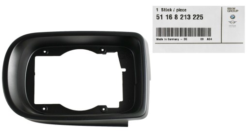 51168213225 - OE BMW рамка крышка зеркала BMW 7 E38 оригинал